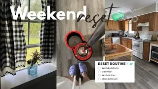 Thumbnail: WEEKEND RESET ROUTINE 🫧 deep cleaning my new home + productive day