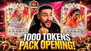 Thumbnail: I SPENT 1000 TOKENS ON THE INSANE 15x 96+ FUTTIES PACK! 😱