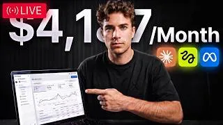 Thumbnail: Watch Me Build A $4,127/Mo AI Agency Service (Live)
