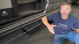 Thumbnail: Owl Flip Step - A wide platform for van sidesteps