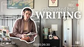 Thumbnail: How I Stay Creative When I’m Exhausted | Writing My Novel as a Busy Mom