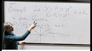 Thumbnail: Geometry: Hyperbolic space - the hyperboloid model. Oxford Mathematics 2nd Year Student Lecture