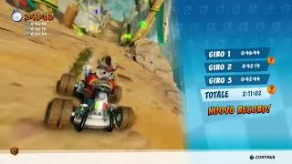 Thumbnail: [CTR:NF] Prehistoric Playground 2:11:02 & Lap 42:14 (World Records)