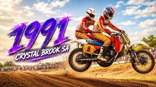 Thumbnail: Vintage Sidecar Motocross 1991 | Crystal Brook SA | New Passenger Debut