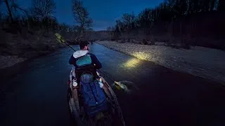Thumbnail: Paddling at Night on the Buffalo National River | A Quick Kayak Camping Trip
