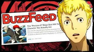 Thumbnail: Taking Buzzfeed's Persona Quizzes Just To Feel Something