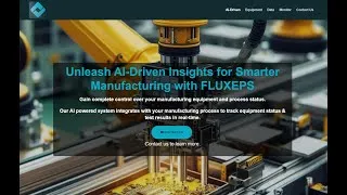 Thumbnail: Unleash AI-Driven Insights for Smarter Manufacturing with FLUXEPS