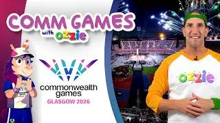 Thumbnail: Glasgow 2026 Commonwealth Games for Kids! 🏅 Sports, Countries & Fun Facts with Ozzie