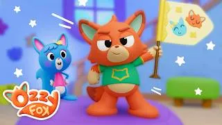 Thumbnail: Ozzy Fox Lands on the Moon! 🌙🚀 Countdown to Home Time | Ozzy Fox | Kids Songs | BRAND NEW SERIES
