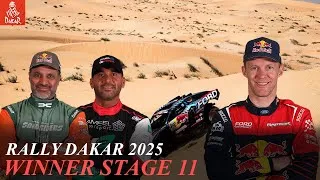 Thumbnail: Stage 11 Results Dakar Rally 2025 - Cars. Mattias Ekstrom Wins Stage