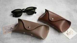 Thumbnail: Making a Handmade Leather Glasses Case  - Leather Pattern/DIY BUILD ALONG