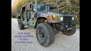 Thumbnail: FOR SALE M1038 Humvee Cummins Swap 12 Valve Military truck 4x4 Off Road Off Grid Bug Out Vehicle