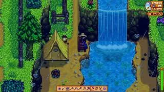 Thumbnail: Stardew Valley Rain & Waterfall (10 Hours)