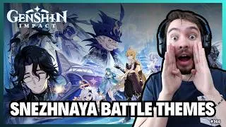 Thumbnail: REACTION to All Snezhnaya Battle Themes from Genshin Impact - Snezhnaya OST