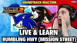 Thumbnail: Best Sonic Themes?? REACTION To Live & Learn & Rumbling HWY (Mission Street) from Sonic Adventure 2