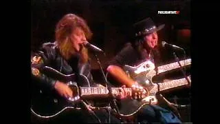 Thumbnail: Bon Jovi - Wanted Dead Or Alive (Moscow TV Show 1989) Acoustic