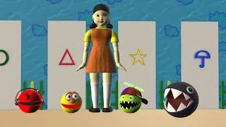 Thumbnail: Pacman in Squid Game Crazy Maze best adventure #Squid Game