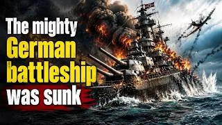 Thumbnail: How One Massive Earthquake Bomb Flipped Germany’s Mighty Battleship in WW2