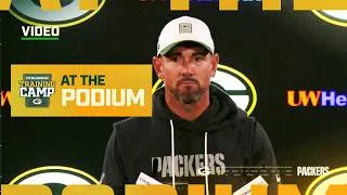 Thumbnail: Matt LaFleur: Zaire Franklin 'brings it every day'