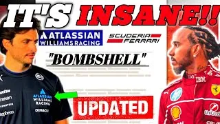 Thumbnail: MASSIVE NEWS Hamilton Faces Adaptation WARNING! Williams Huge BOMBSHELL Record Title New Sponsor