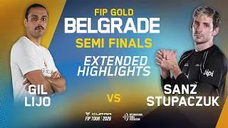 Thumbnail: Stupaczuk - Sanz VS Lijo - Gil | Full Highlights | Semifinals | FIP Gold Belgrade