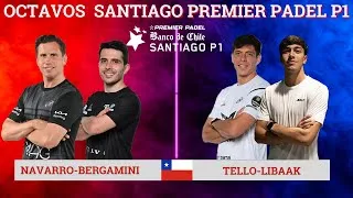 Thumbnail: PAQUITO NAVARRO-LUCAS BERGAMINI VS TINO LIBAAK-JUAN TELLO | OCTAVOS SANTIAGO PREMIER PADEL P1