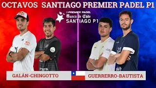 Thumbnail: ALE GALÁN-FEDE CHINGOTTO VS JAIRO BAUTISTA-FRAN GUERRERO | OCTAVOS SANTIAGO PREMIER PADEL P1