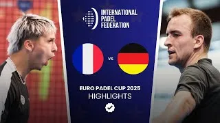 Thumbnail: HIGHLIGHTS | France vs Germany | Tison & Joris vs Böhnke & Merten | FIP EURO PADEL CUP 2025
