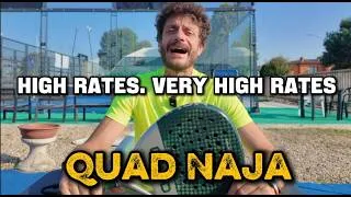 Thumbnail: Quad Naja: Review In English | Expensive at €430, but one of the highest-ranked rackets of the year