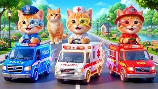 Thumbnail: Mama Cat Trims Fur on the Farm and Makes Tiger Hat For Kittens At Home🐾🎩🐯
