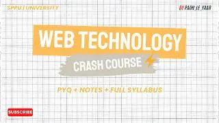 Thumbnail: WT 1 Shot 🚀 | All Important Questions + Complete SPPU Syllabus