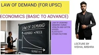 Thumbnail: LAW OF DEMAND - ECONOMY - UPSC CSE 2026