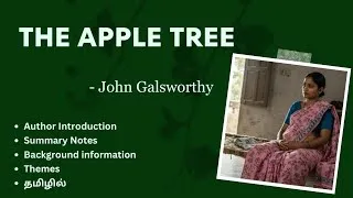 Thumbnail: THE APPLE TREE By John Galsworthy | Global short stories | Tamil summary 