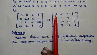 Thumbnail: DIP - Problem solved in Median Filter - Order Statistics Filter - Image Processing