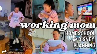 Thumbnail: Realistic + Productive Day in the Life of a Homeschool Mom & Disney Travel Agent | @PageDanielle