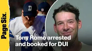 Thumbnail: Tony Romo arrested and booked for DUI on golf trip home