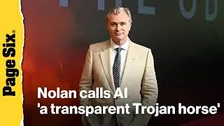 Thumbnail: Christopher Nolan says AI 'is a transparent Trojan horse'