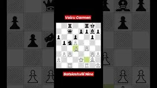 Thumbnail: Brilliant checkmate ever,Voicu Carmen vs Batsiashvili Nino 2013.