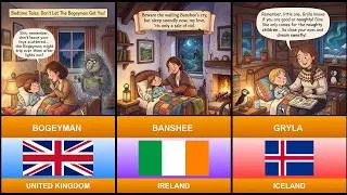 Thumbnail: Scariest Monsters Moms Use To Make Kids Sleep Around The World