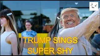 Thumbnail: TRUMP COVERS SUPERSHY BY NEWJEANS (AI COVER)