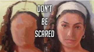 Thumbnail: How I paint portraits like a sculptor