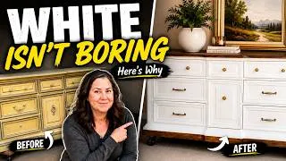 Thumbnail: Paint Furniture White Like a Pro | The Complete Process