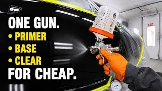 Thumbnail: Cheap Spray Gun for Primer, Base & Clear
