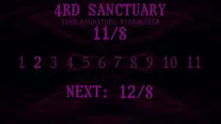 Thumbnail: 4rd Sanctuary - Time Signature Visualizer (Deltarune Chapter 5)