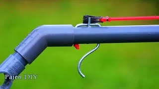 Thumbnail: Creative idea - Unique And Accurate PVC Slingshot 