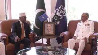 Thumbnail: MINISTER OF DEFENCE OF FEDERAL REPUBLIC OF SOMALIA CALLS ON CHIEF OF THE NAVAL STAFF AT NHQ
