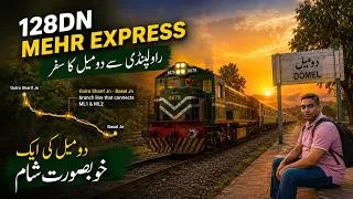 Thumbnail: 128DN Mehr Express Travel | Rawalpindi to Domel | Magical Evening & Sunset