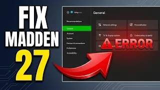 Thumbnail: madden 27 Fix Not Working on Xbox series X/S