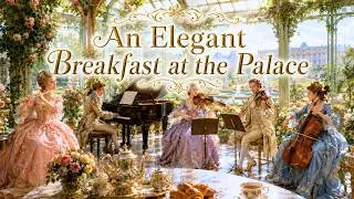 Thumbnail: An Elegant Breakfast at the Palace ☀️ | Gentle Strings in the Glass Room