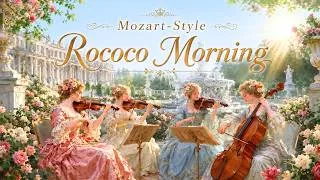 Thumbnail: Mozart-Style Rococo Morning ☀️ | An Elegant Quartet in the Palace Garden